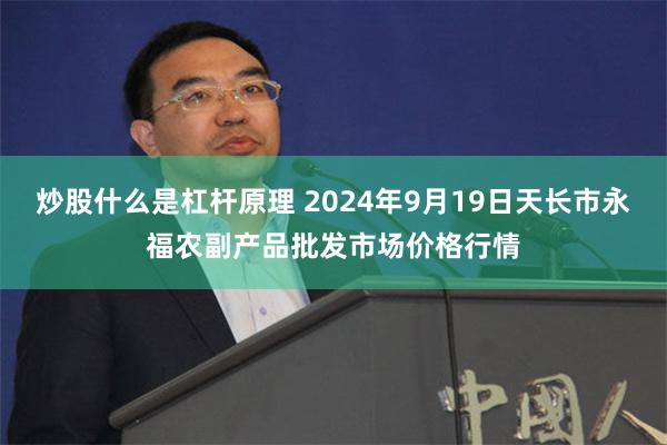 炒股什么是杠杆原理 2024年9月19日天长市永福农副产品批发市场价格行情